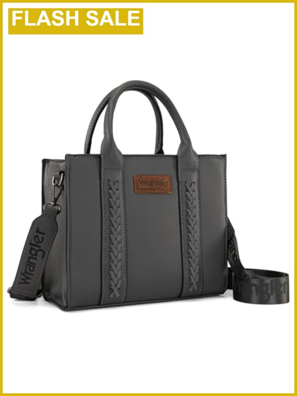 Wrangler Tote Bag for Women Designer Satchel Handbags Top-handle Purses with